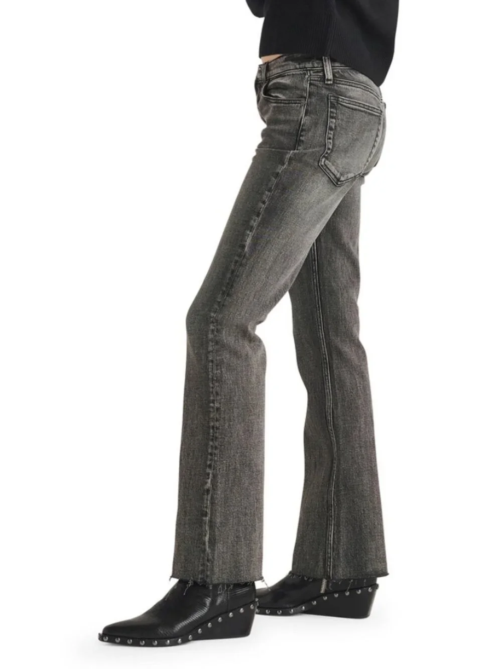 rag & bone Sz. 10 NWT Serephina Peyton Mid Rise Bootcut Jeans